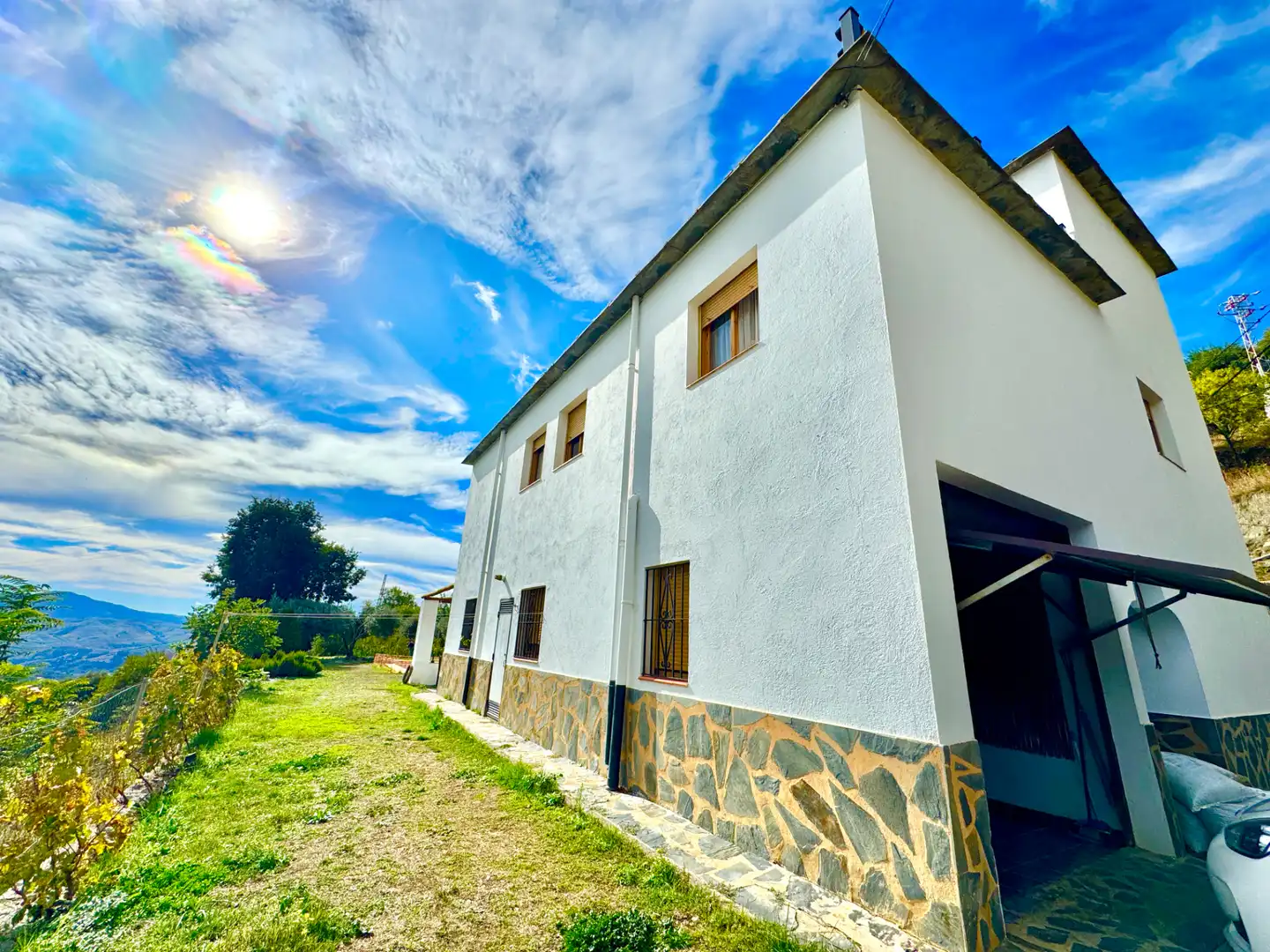 Vista exterior de Casa o chalet en venta en Bérchules con Calefacción, Jardín privado y Terraza