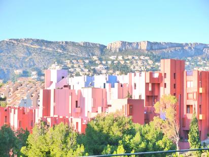 Exterior view of Apartment for sale in Calpe / Calp  with Air Conditioner, Private garden and Terrace