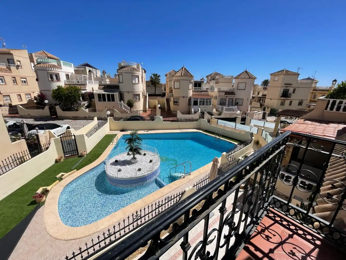 Schwimmbecken von Wohnungen zum Verkauf in Orihuela mit Klimaanlage, Schwimmbad und Möbliert