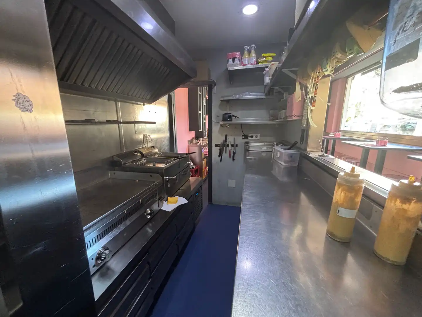 Cocina de Local en traspaso en Madrid con Aire acondicionado y Terraza