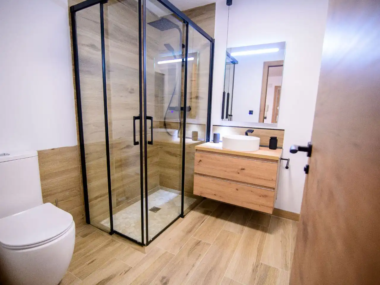 Bathroom of Flat for sale in Parres, Asturias