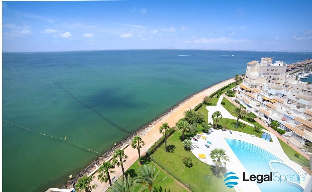 Exterior view of Duplex for sale in La Manga del Mar Menor  with Air Conditioner, Terrace and Swimming Pool