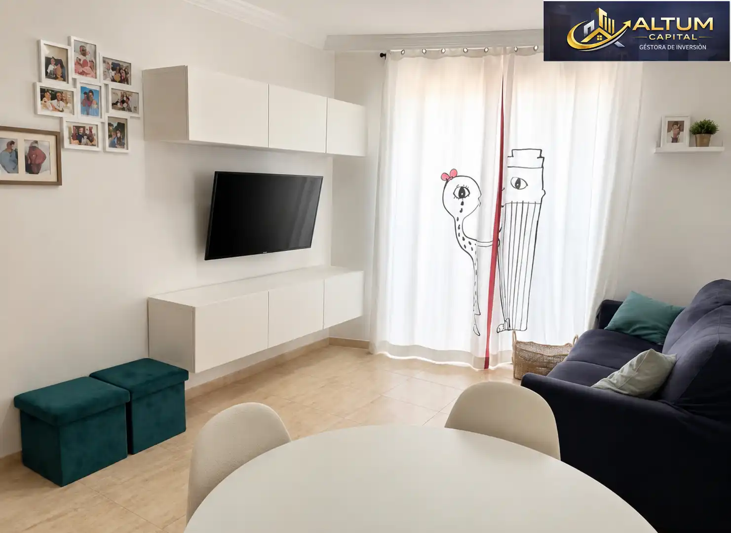 Sala de estar de Piso en venta en Arona con Trastero, Amueblado y Lavadora