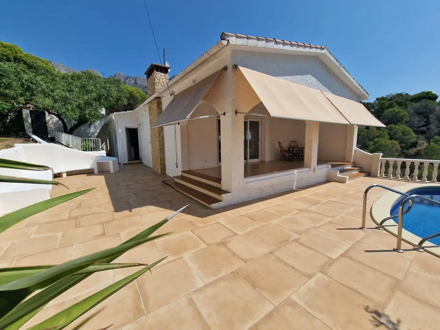 Vista exterior de Casa o chalet de alquiler en Altea con Aire acondicionado, Calefacción y Jardín privado
