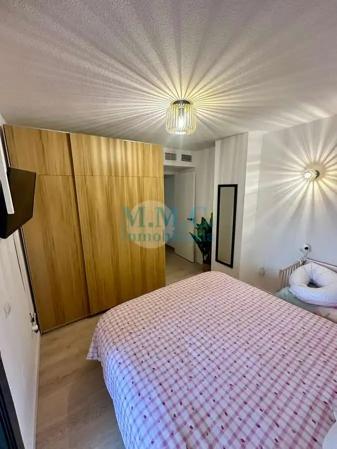 Bedroom of Attic for sale in Roquetas de Mar  with Air Conditioner, Terrace and Furnished