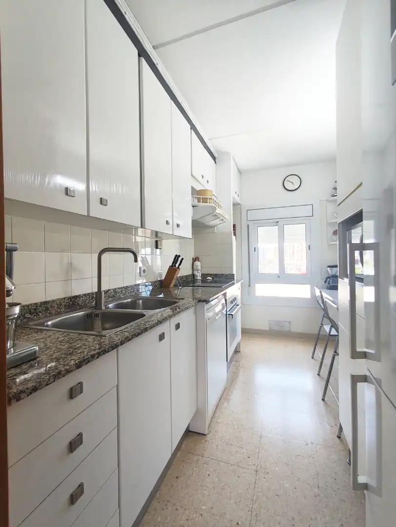 Kitchen of Flat for sale in Sant Andreu de la Barca  with Air Conditioner, Heating and Furnished