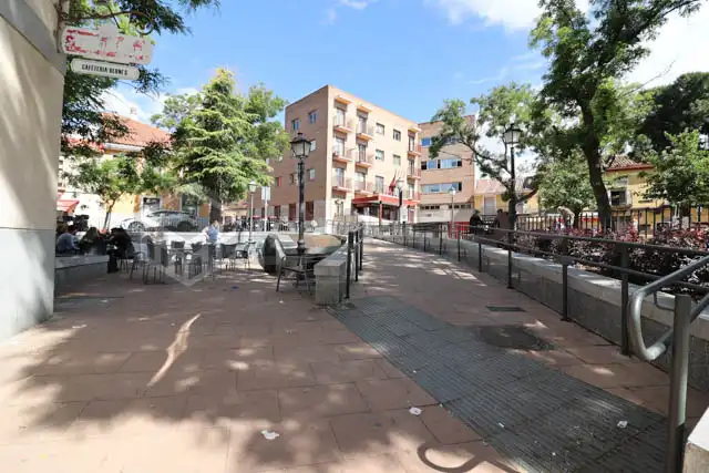 Exterior view of Garage for rent in Madrid