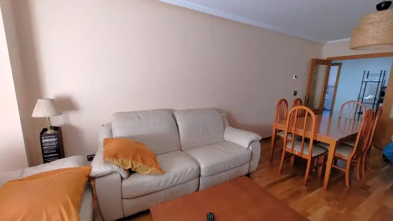 Wohnzimmer von Wohnung zum Verkauf in San Andrés del Rabanedo mit Heizung, Privatgarten und Parkett