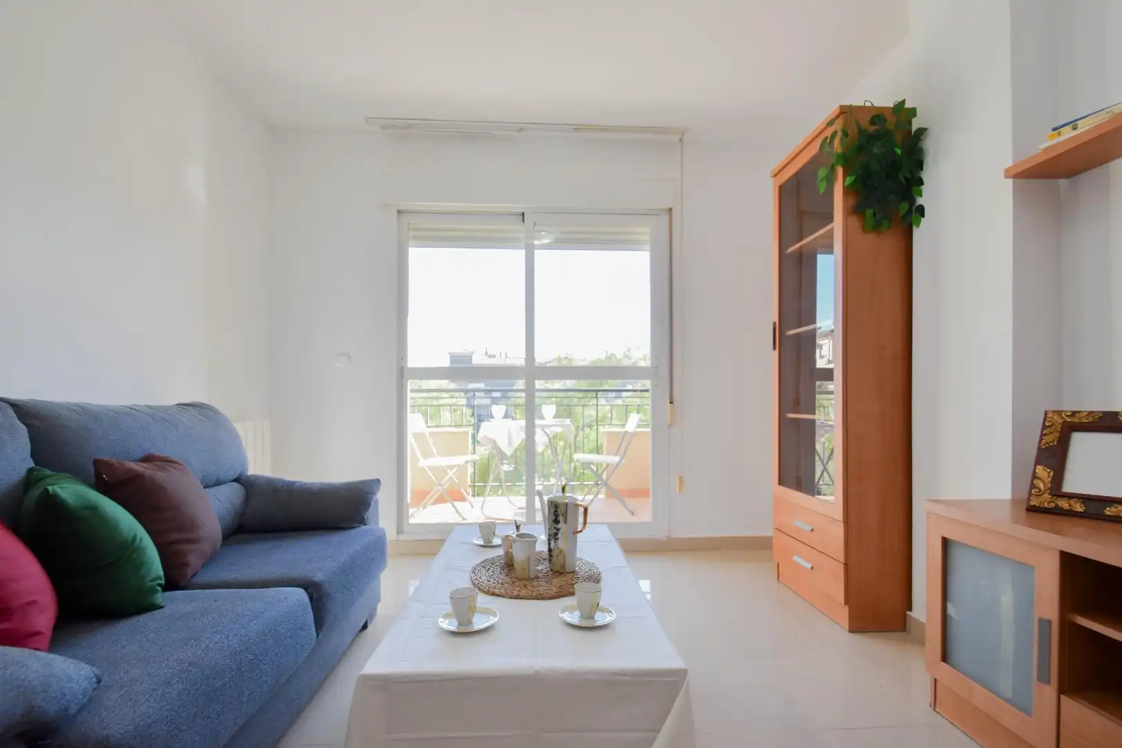 Sala de estar de Piso en venta en Atarfe con Aire acondicionado, Calefacción y Trastero