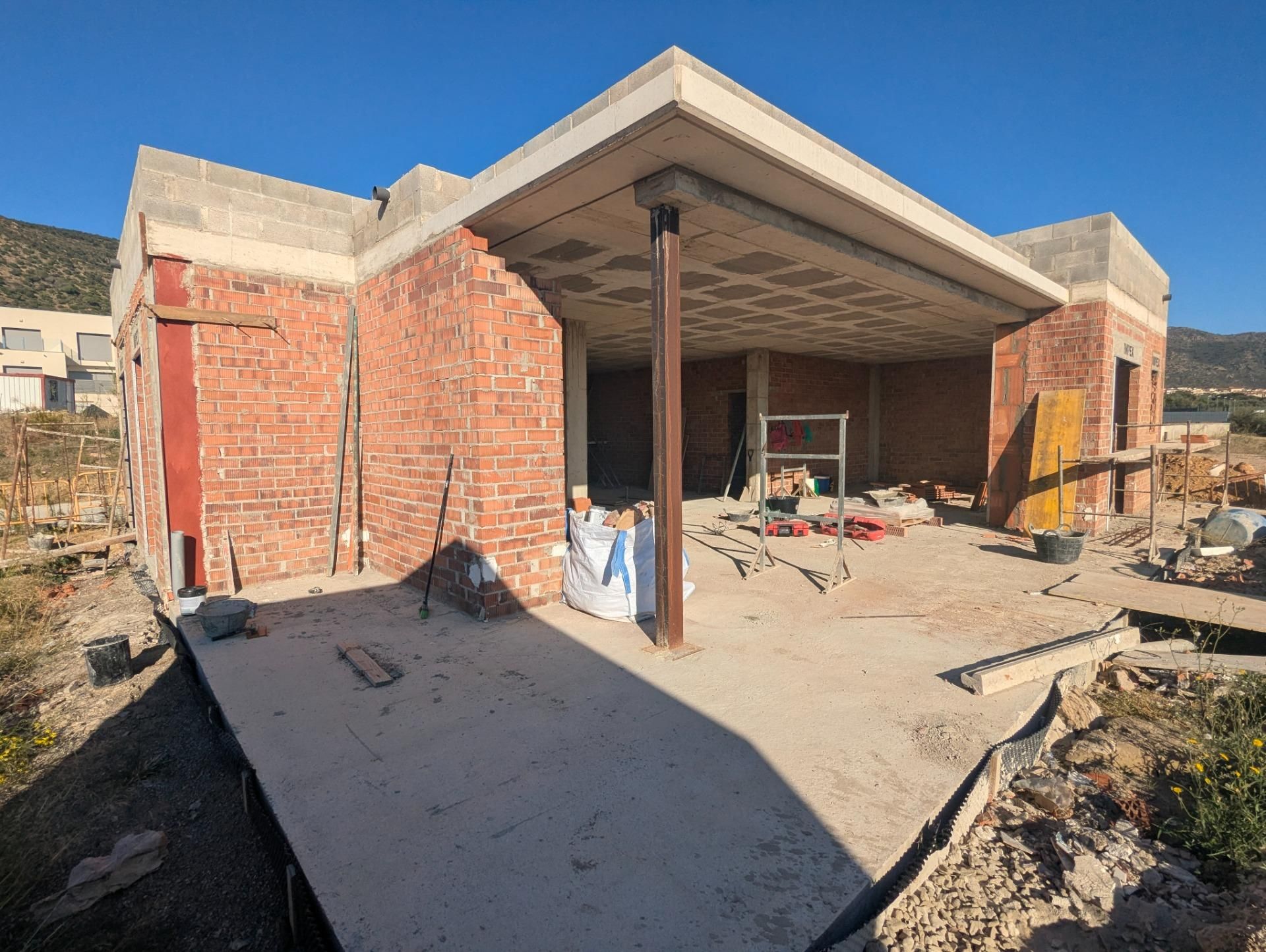 Vista exterior de Casa o xalet en venda en Palau-saverdera amb Aire condicionat i Terrassa