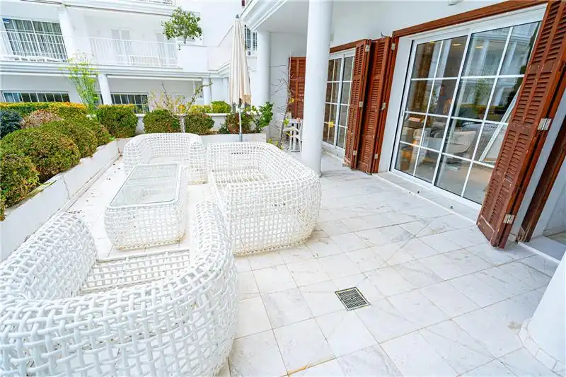 Terrasse von Erdgeschoss zum Verkauf in Manacor mit Klimaanlage, Privatgarten und Terrasse