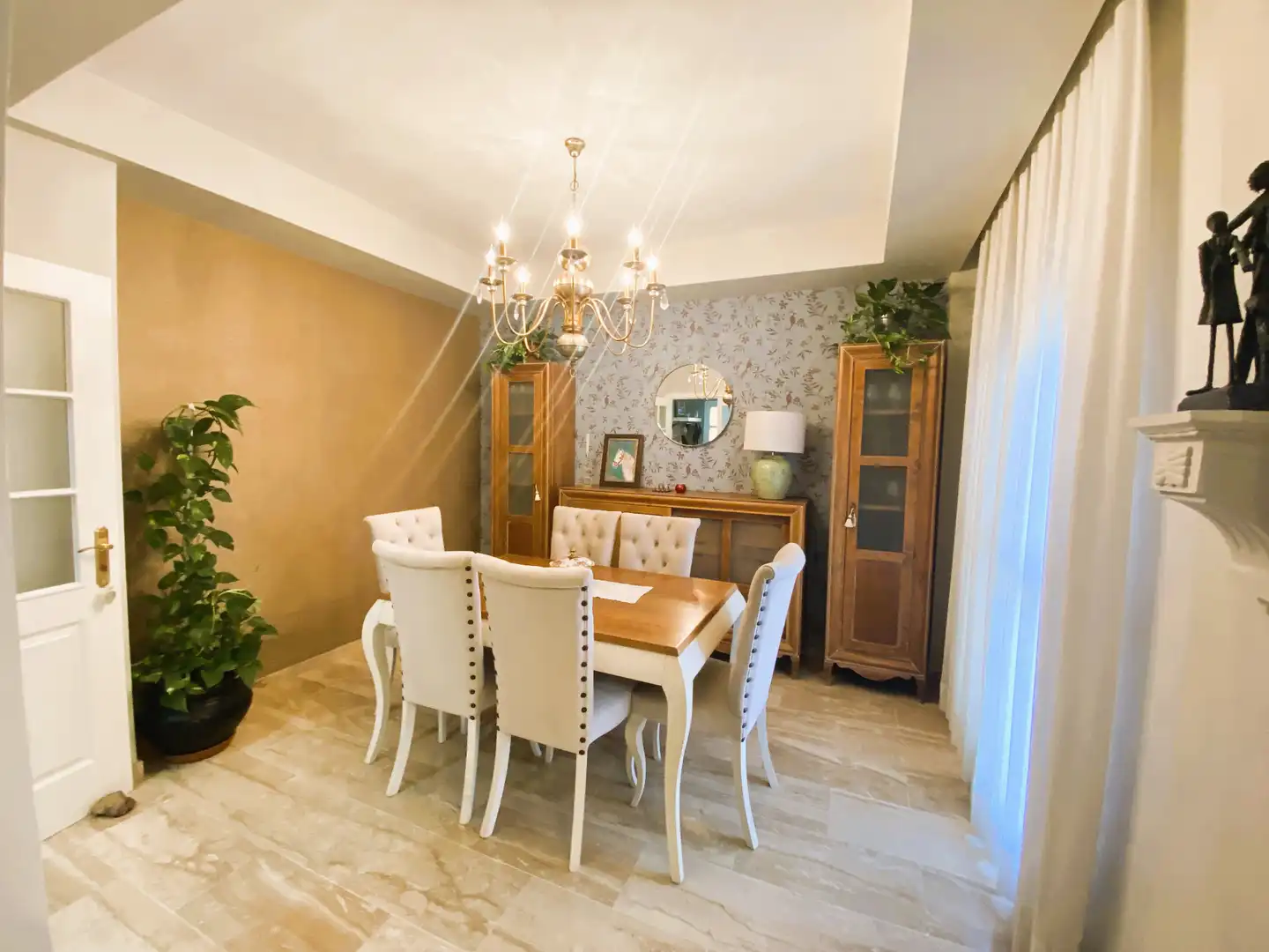 Comedor de Casa o chalet en venta en Dos Hermanas con Aire acondicionado, Jardín privado y Terraza