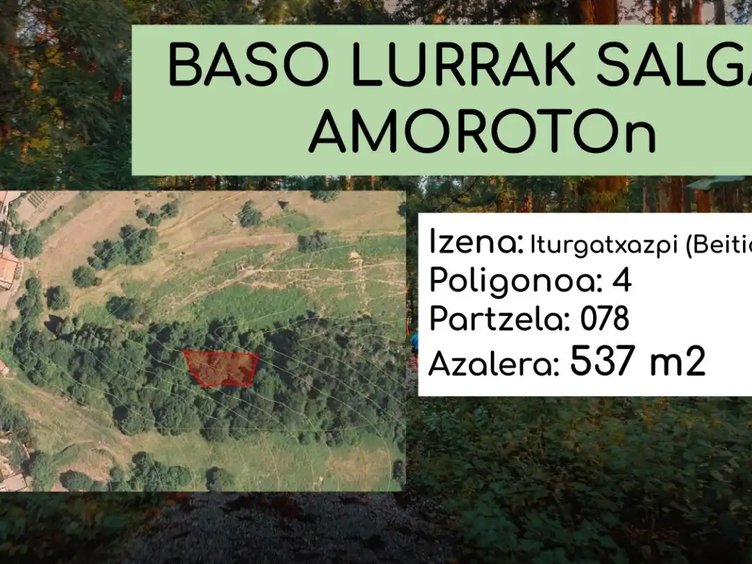 Terreno en venta en Lekeitio