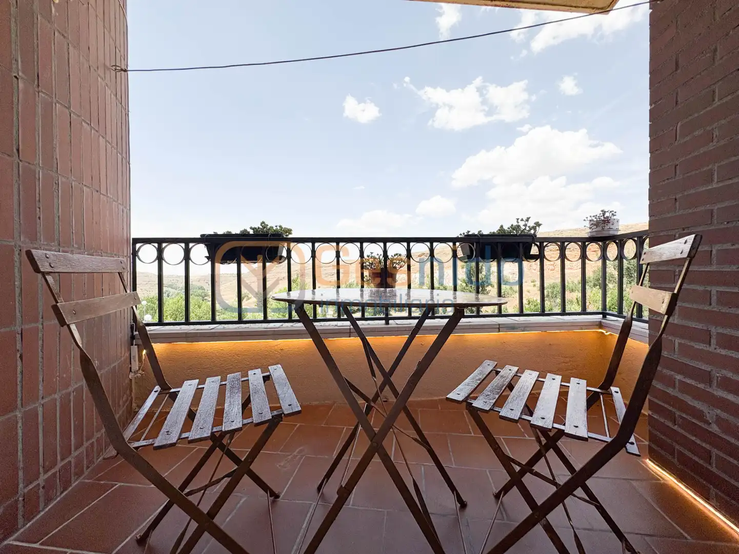 Terraza de Piso de alquiler en Segovia con Calefacción, Parquet y Terraza