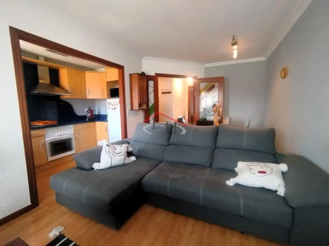 Sala de estar de Apartamento en venta en León Capital  con Calefacción, Parquet y Trastero