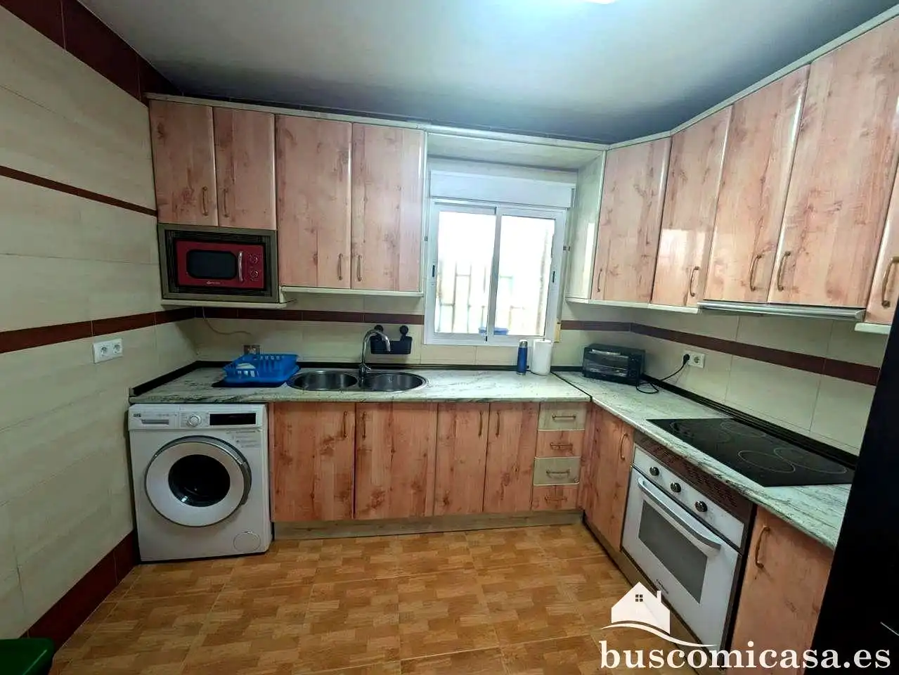 Küche von Wohnung zur Miete in Linares mit Klimaanlage, Balkon und Alarm