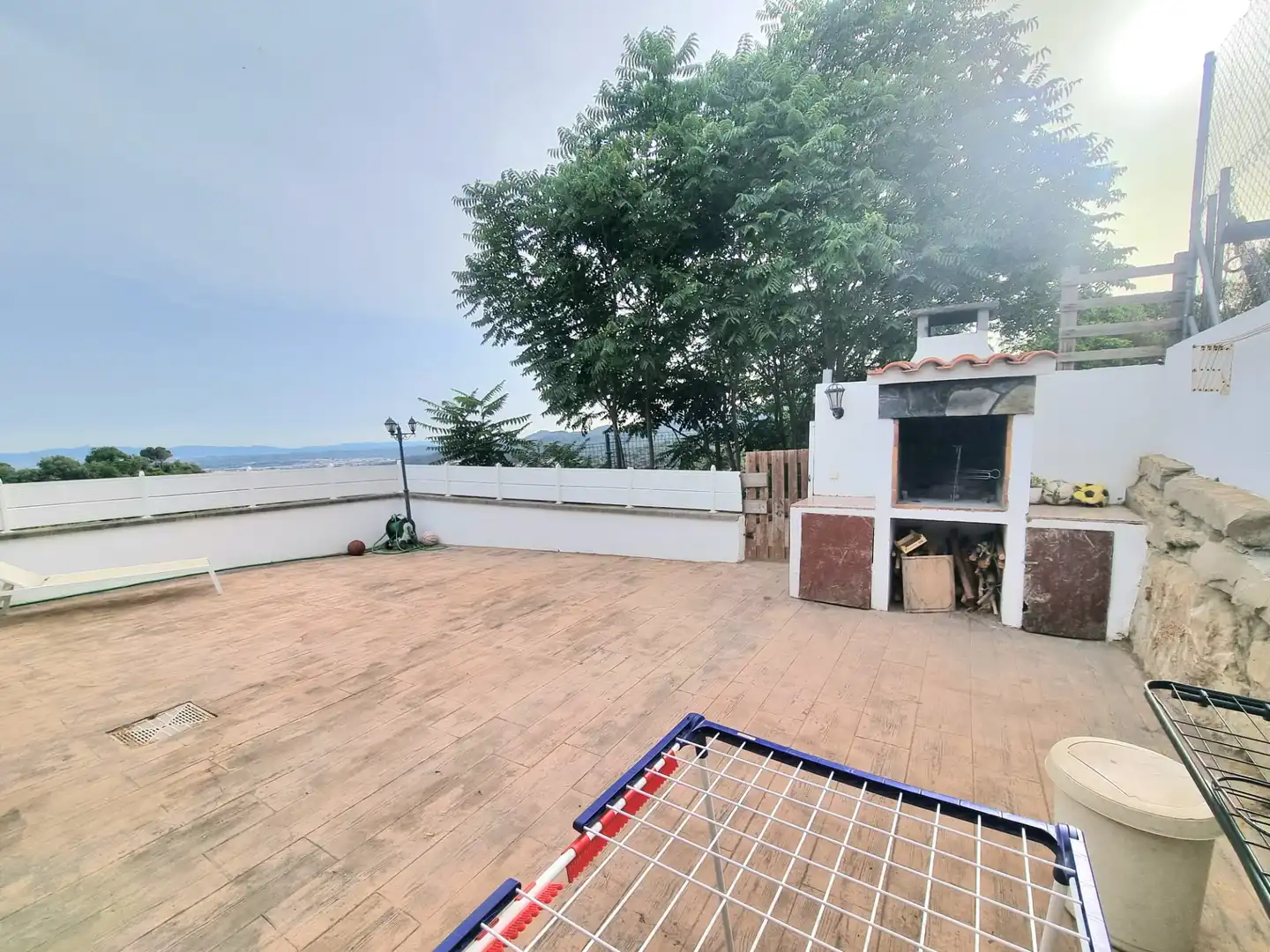 Terrasse von Haus oder Chalet zum Verkauf in Bigues i Riells del Fai mit Klimaanlage, Heizung und Parkett