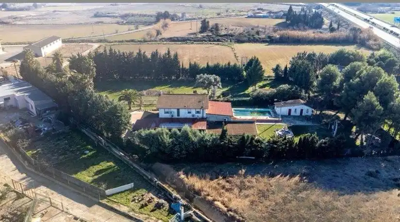 Vista exterior de Casa o chalet en venta en Zaragoza con Aire acondicionado, Calefacción y Jardín privado