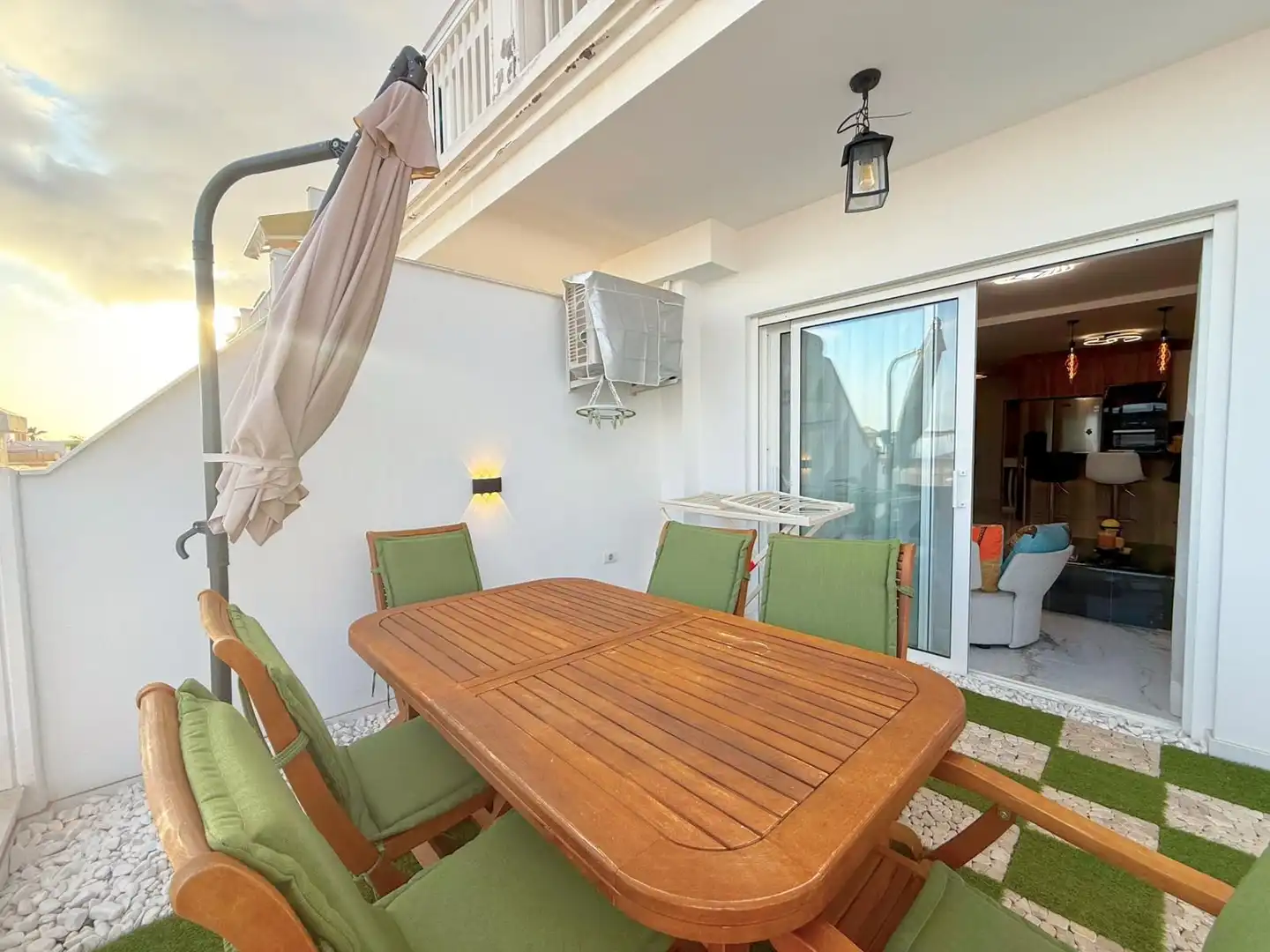Terrasse von Wohnung zum Verkauf in Arona mit Klimaanlage, Terrasse und Abstellraum