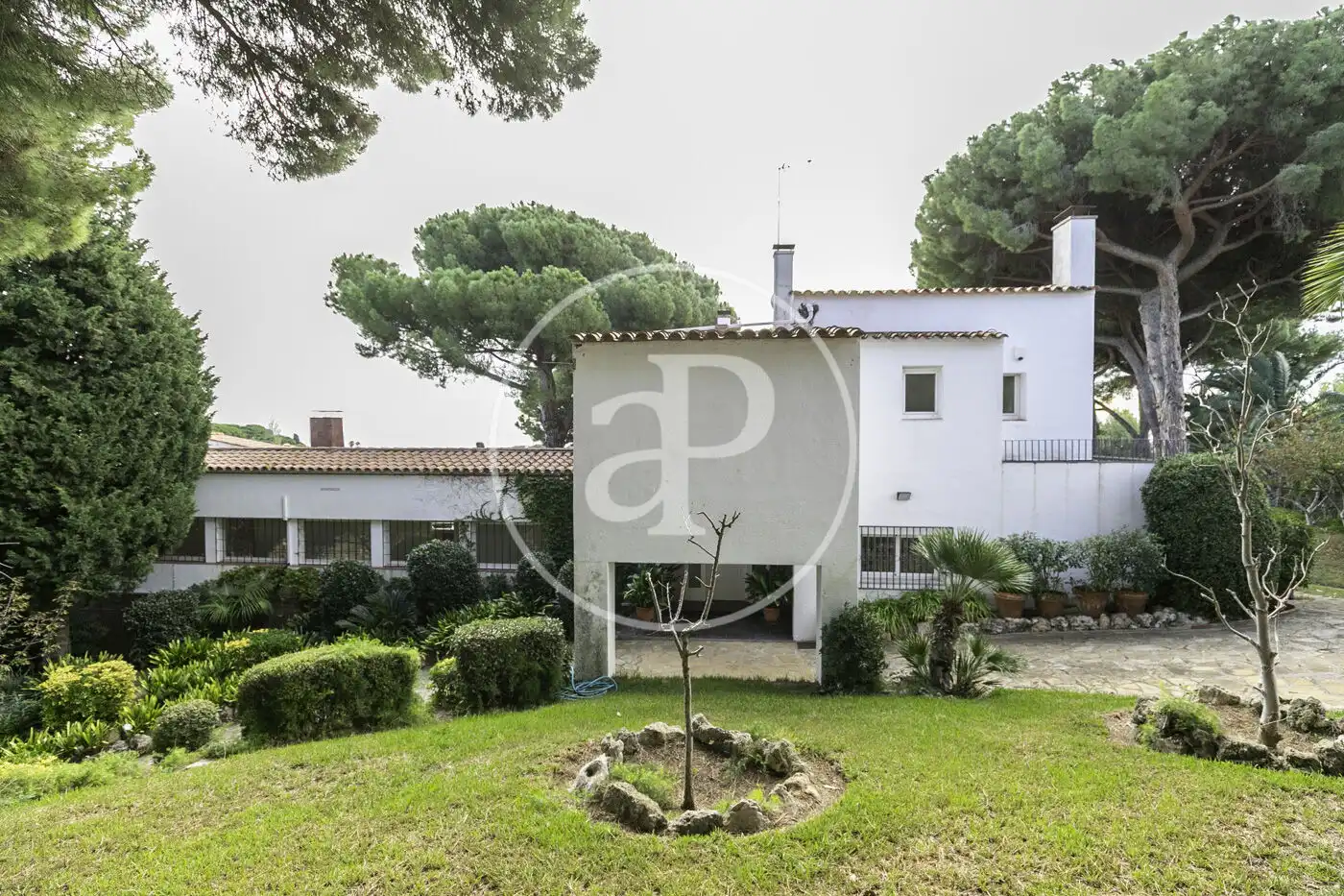 Jardí de Casa o xalet en venda en Sant Andreu de Llavaneres amb Aire condicionat, Calefacció i Jardí privat