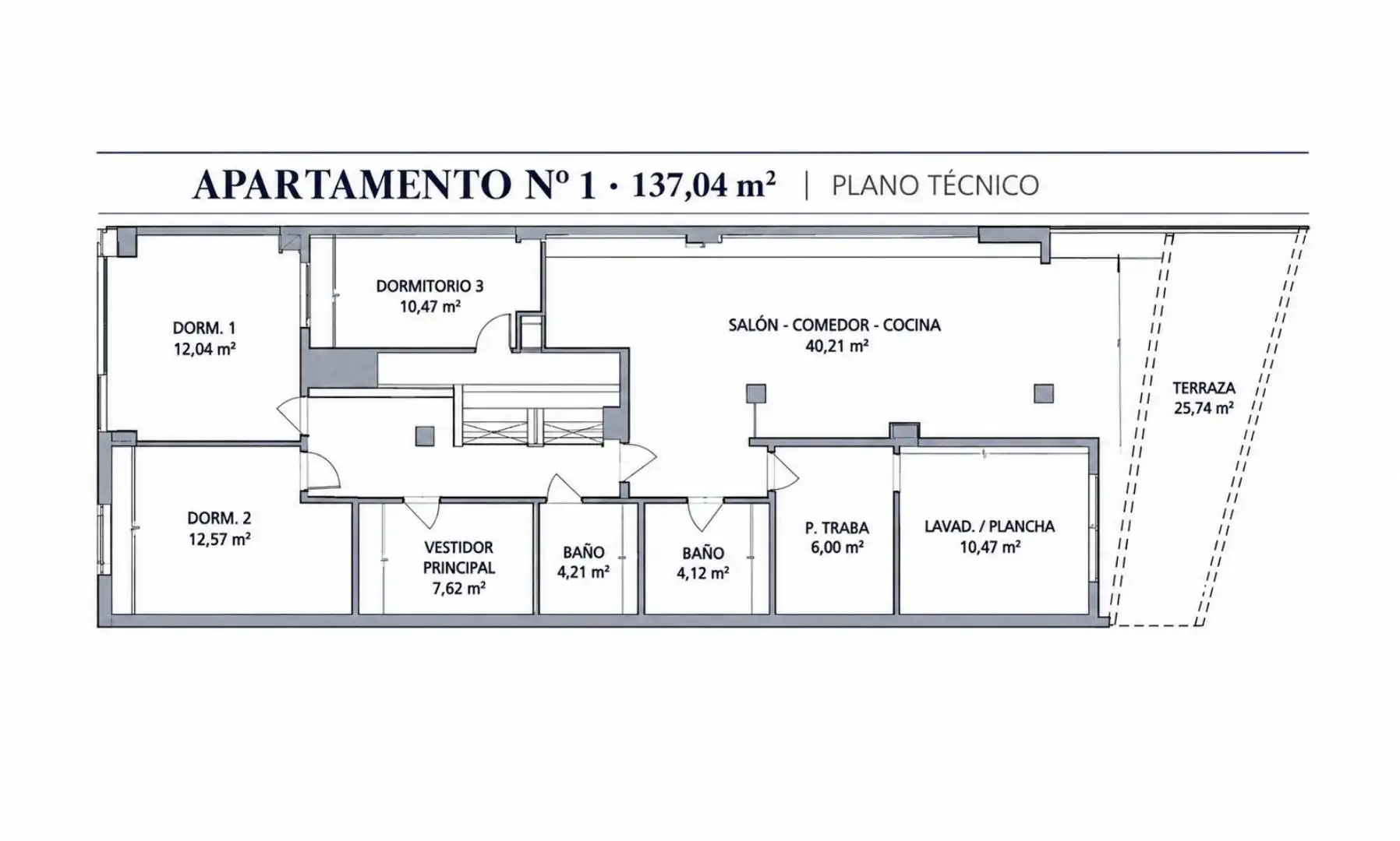 Flat with terrace for sale in Carrer Constitució 81, imagen 3
