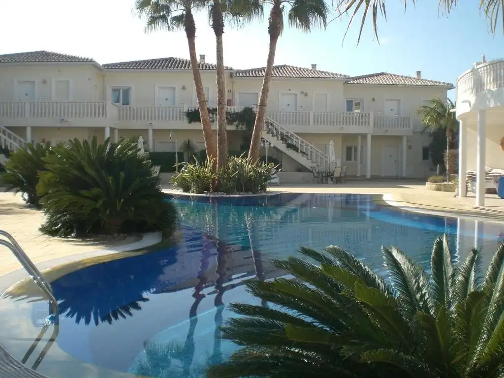 Piscina de Apartamento en venta en Benissa con Aire acondicionado, Jardín privado y Terraza