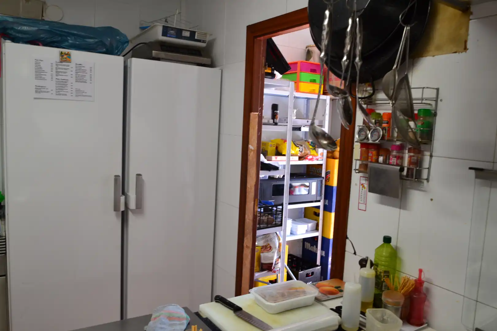 Cocina de Local en traspaso en Zaragoza con Aire acondicionado, Amueblado y Internet