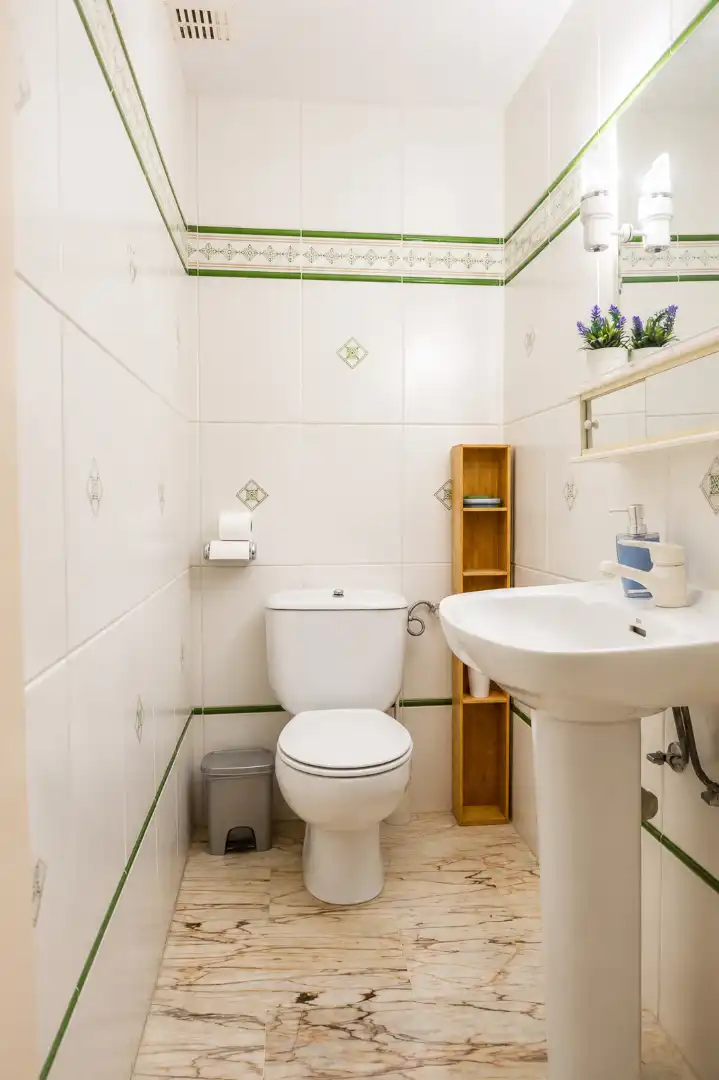 Bathroom of Detached homes for sale in Benalmádena  with Air Conditioner, Private garden and Terrace