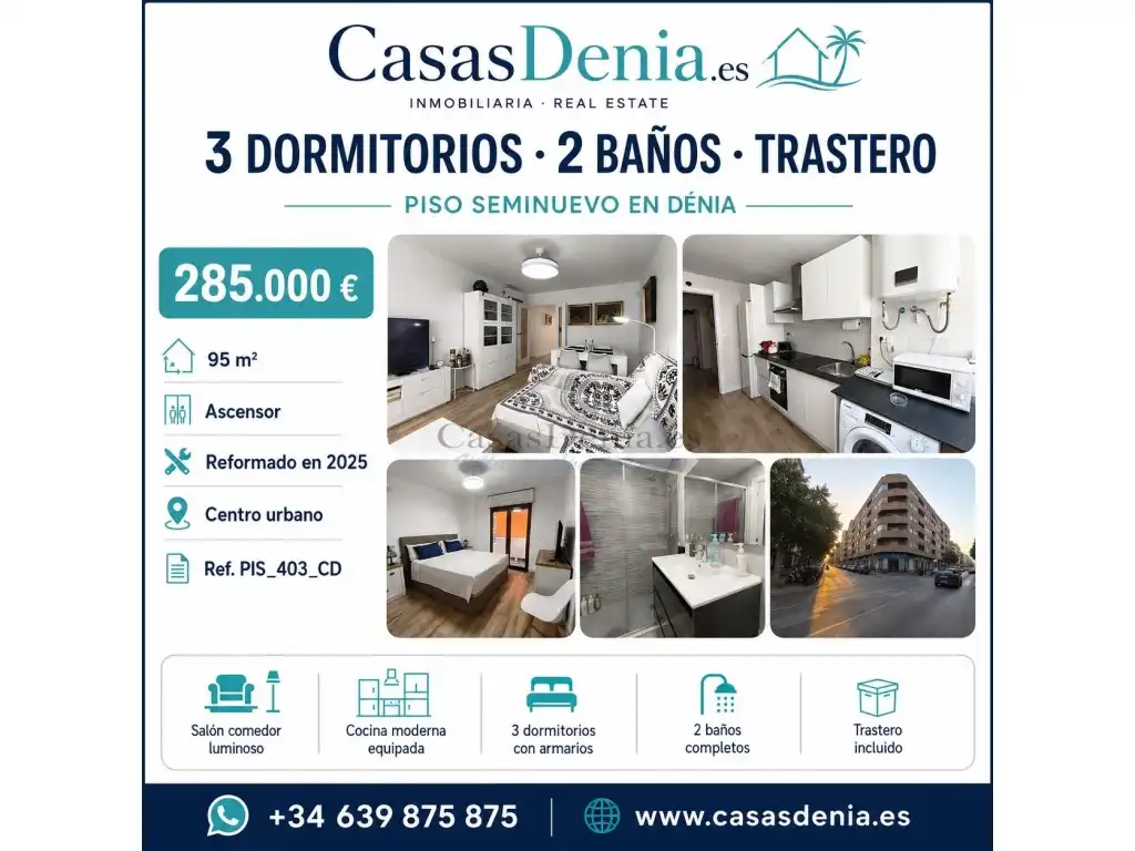 Exterior view of Flat for sale in Dénia