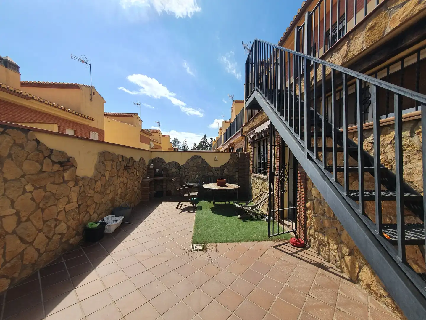 Terrassa de Casa adosada en venda en Guadix amb Terrassa