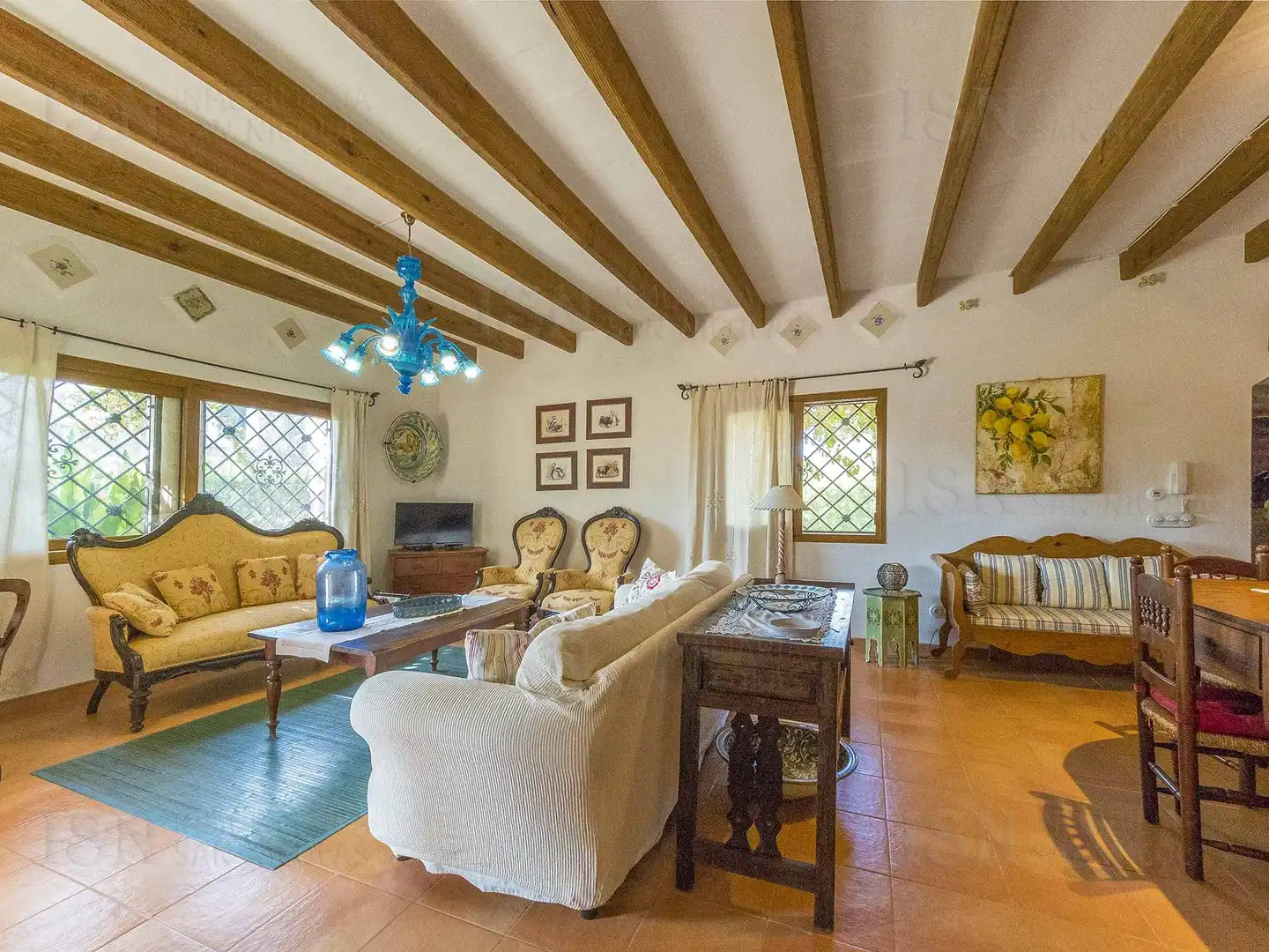 Sala de estar de Casa o chalet en venta en Llucmajor con Aire acondicionado, Calefacción y Terraza