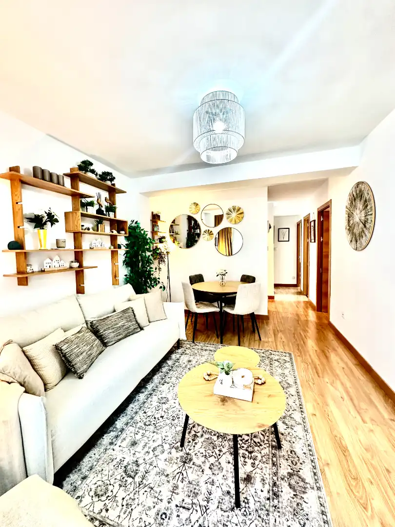 Wohnzimmer von Wohnung zum Verkauf in Madrid mit Heizung und Terrasse