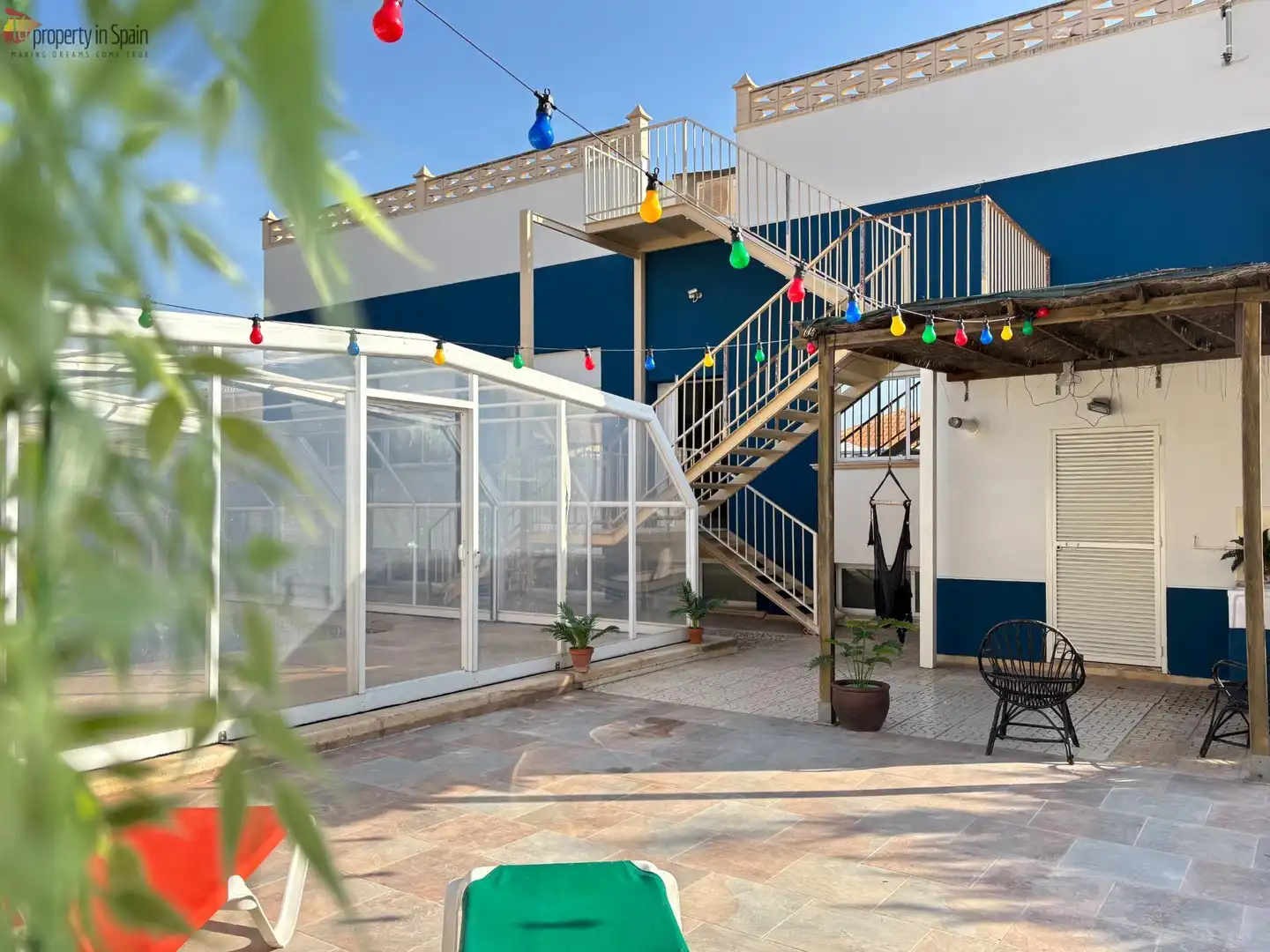 Terraza de Piso para compartir en San Vicente del Raspeig / Sant Vicent del Raspeig con Aire acondicionado, Calefacción y Jardín privado