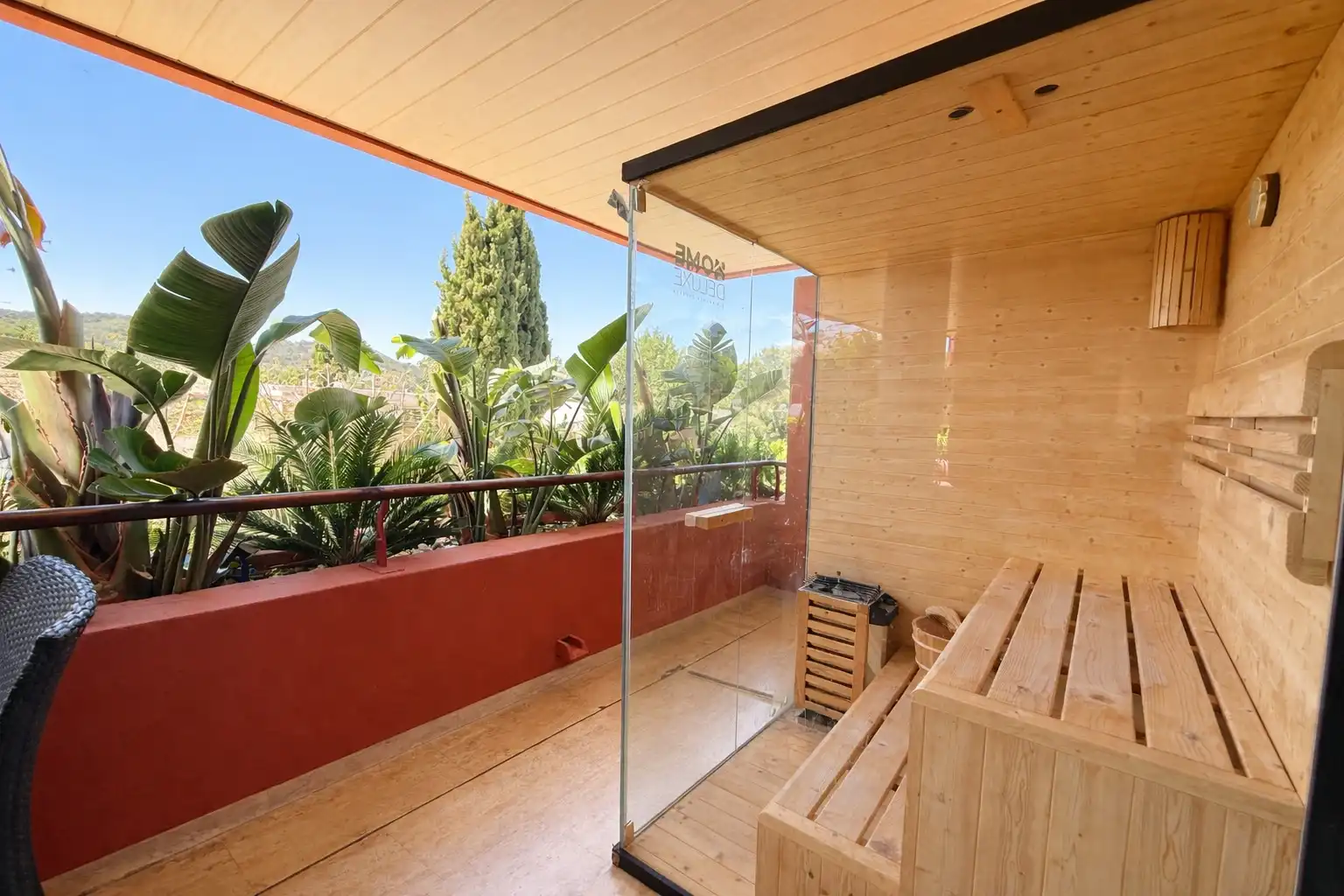 Terraza de Apartamento en venta en Santa Eulària des Riu con Aire acondicionado, Calefacción y Terraza