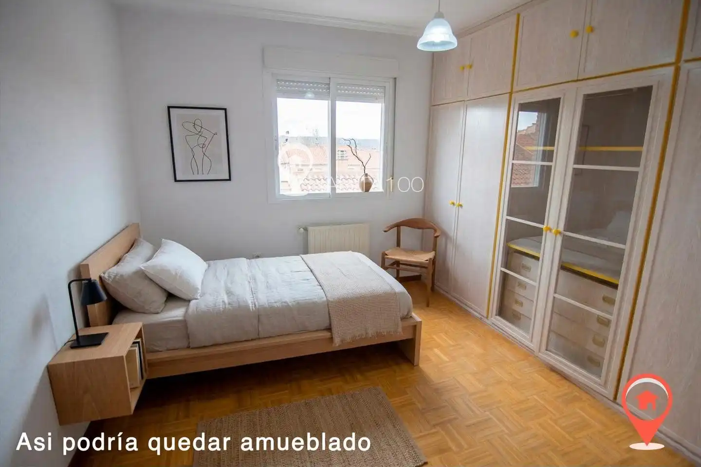 Dormitori de Casa o xalet en venda en Cuenca amb Calefacció i Terrassa
