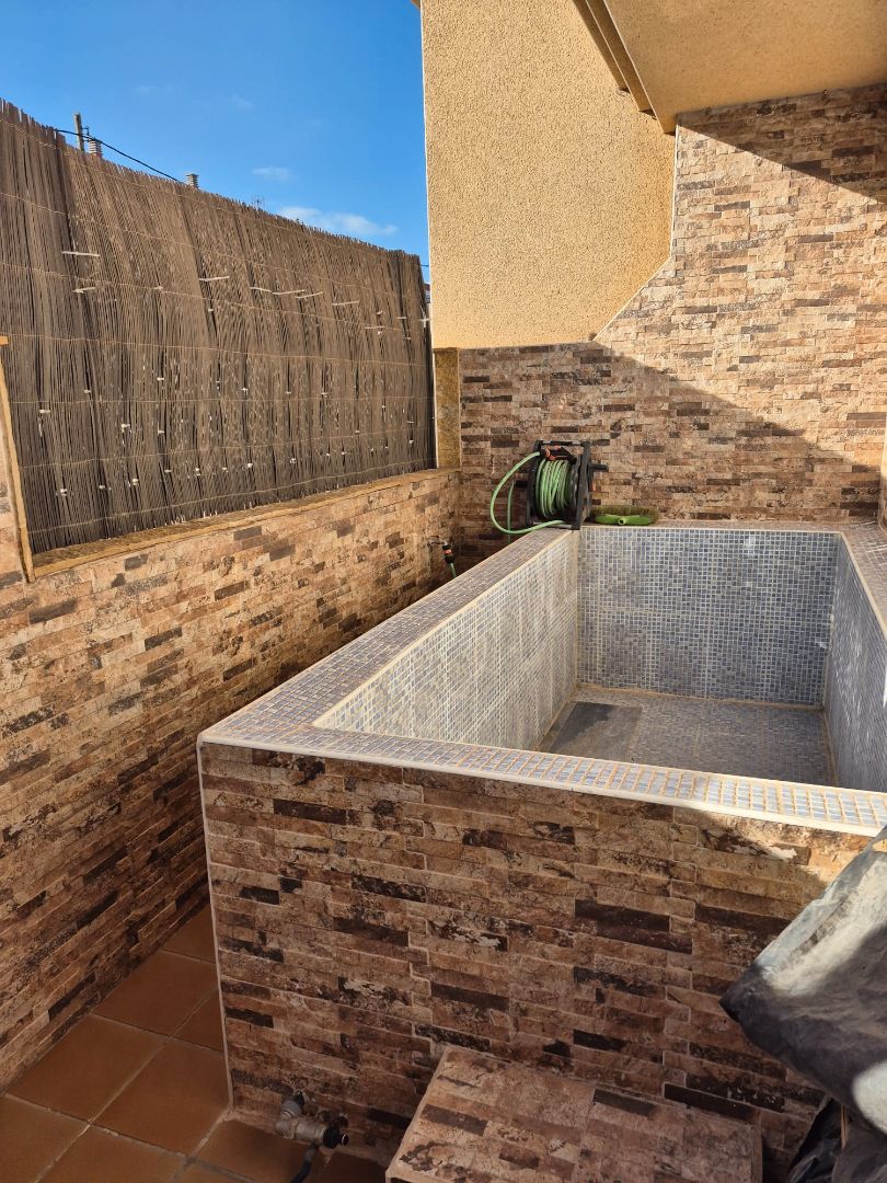 Swimming pool of Single-family semi-detached for sale in Puerto del Rosario  with Air Conditioner, Terrace and Furnished