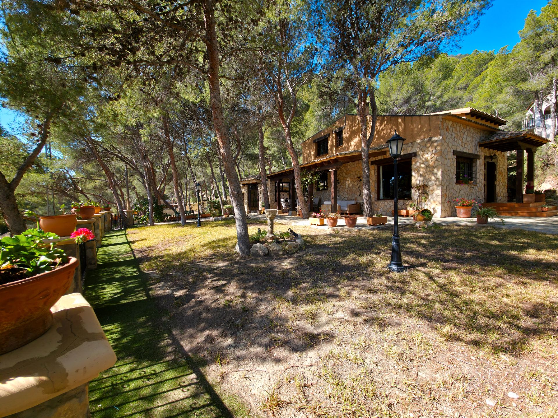 Garden of House or chalet for sale in Tibi  with Air Conditioner, Heating and Private garden