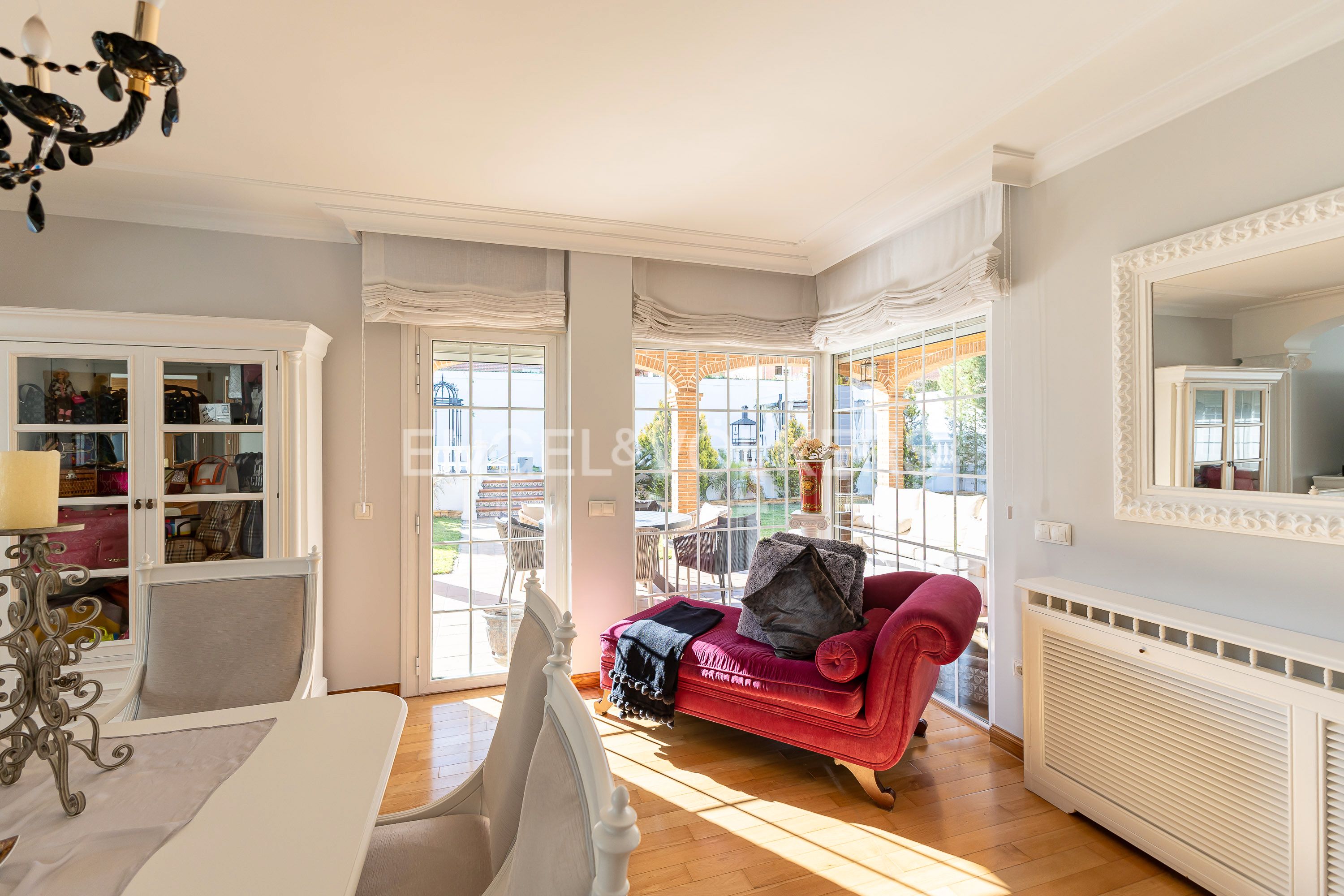 Living room of House or chalet for sale in Villalbilla  with Air Conditioner, Heating and Private garden