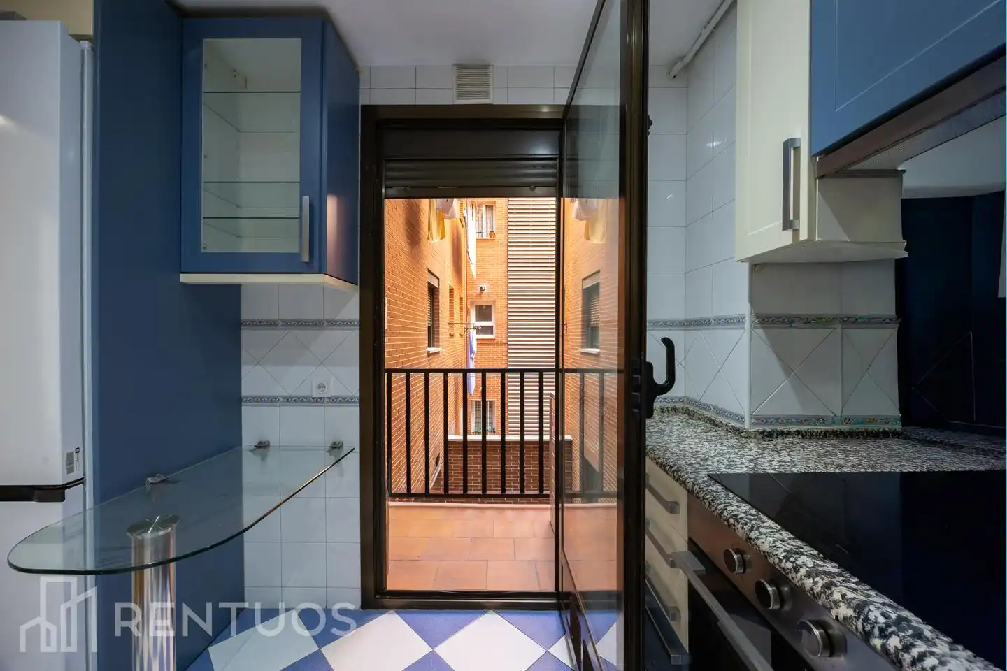 Terrasse von Wohnung zur Miete in Madrid mit Klimaanlage, Heizung und Parkett