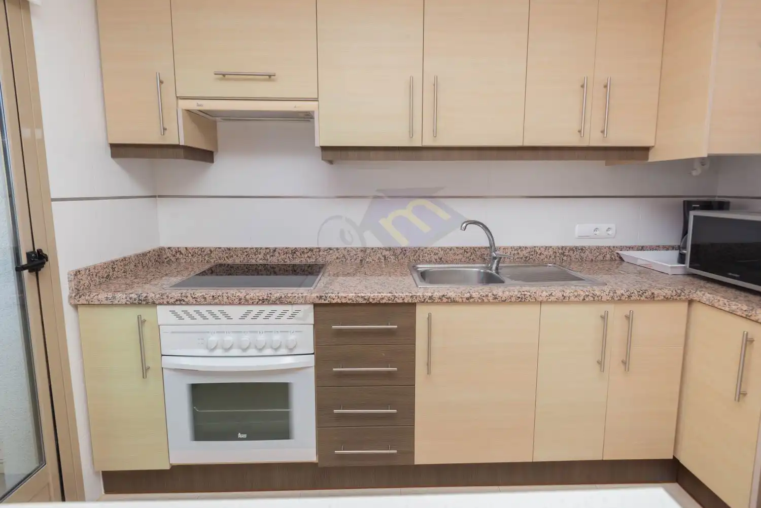 Cuina de Apartament en venda en Calpe / Calp amb Aire condicionat, Calefacció i Terrassa