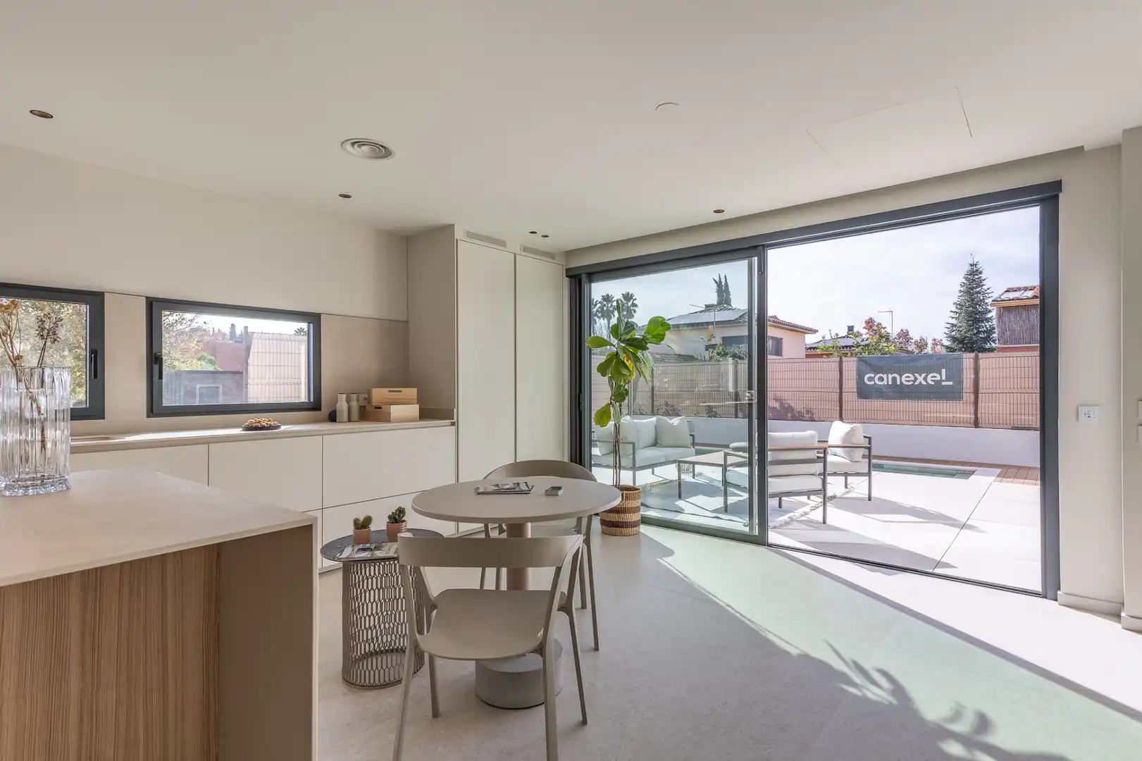 Kitchen of Houses for sale in Sant Cugat del Vallès  with Air Conditioner, Heating and Private garden