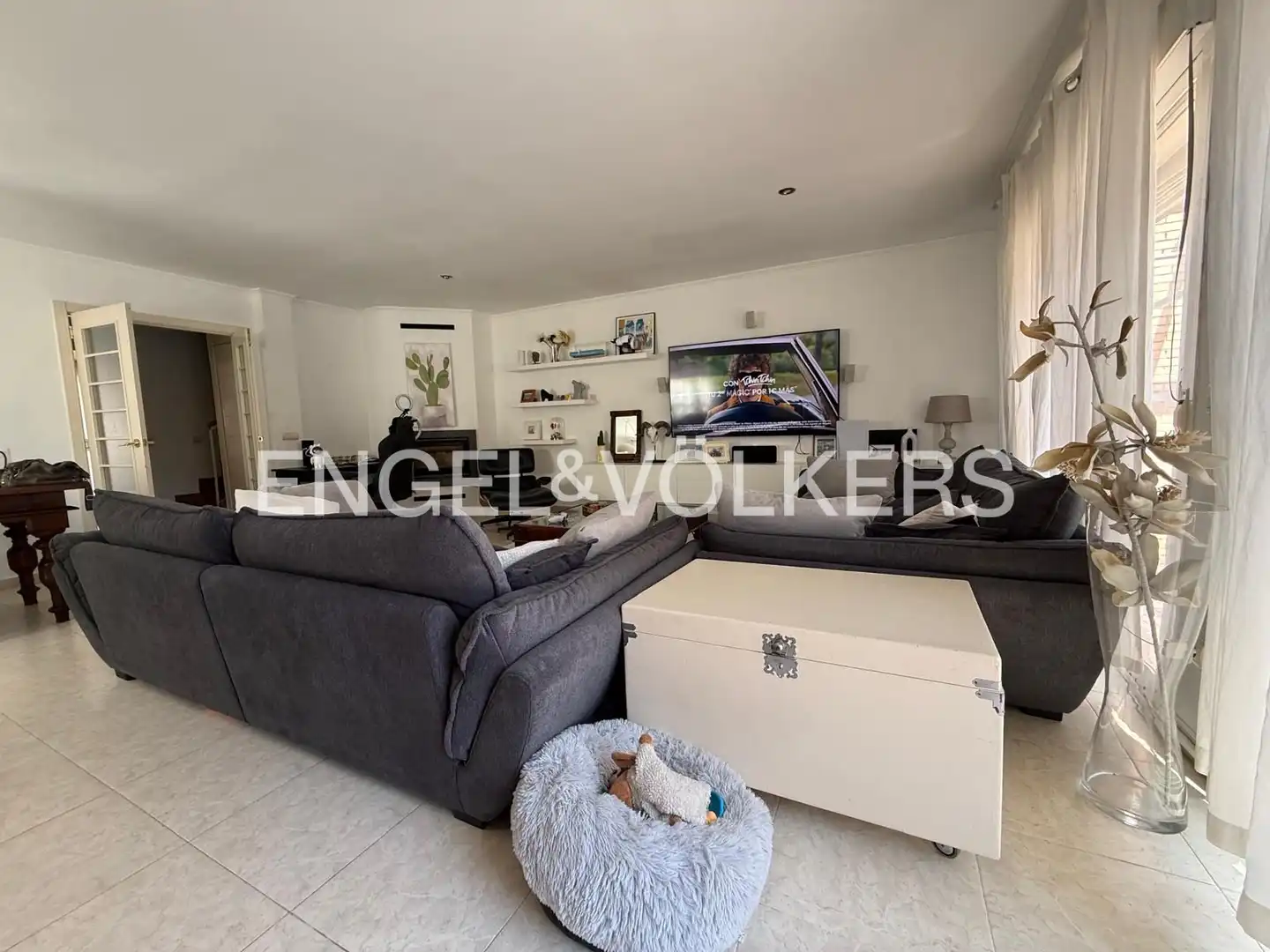 Sala de estar de Casa adosada en venta en Rivas-Vaciamadrid con Aire acondicionado, Calefacción y Jardín privado