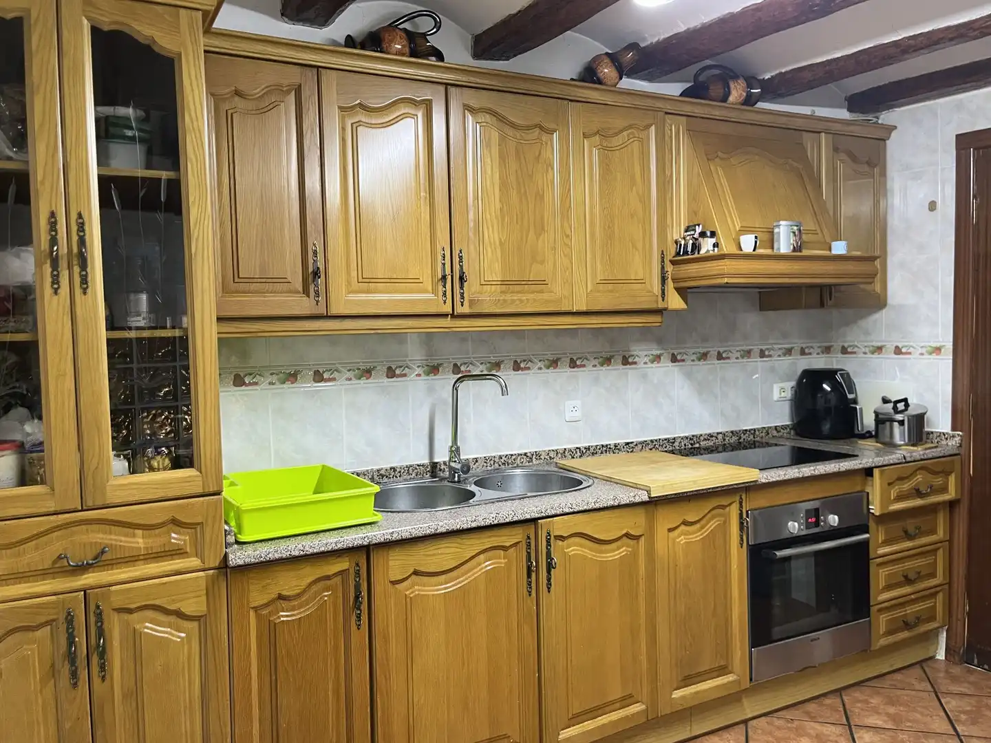 Küche von Country house zum Verkauf in Ontinyent mit Klimaanlage, Heizung und Abstellraum