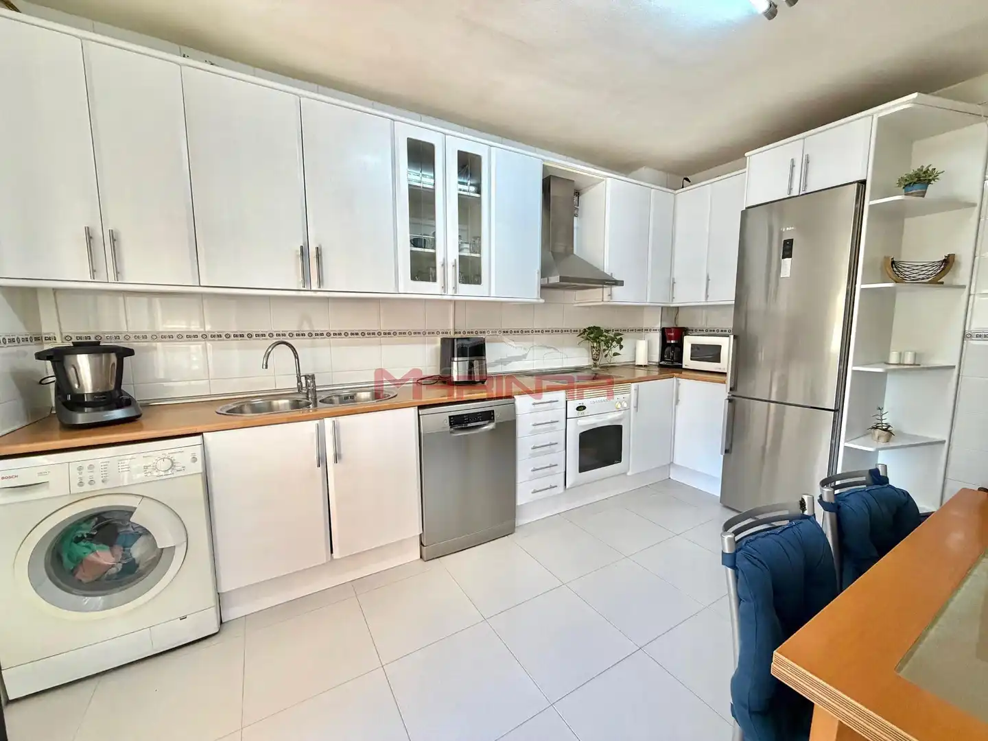 Cocina de Casa adosada en venta en Seseña con Aire acondicionado, Calefacción y Jardín privado