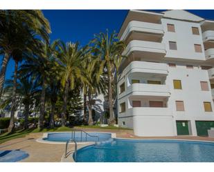 Vista exterior de Dúplex en venda en Alcalà de Xivert amb Aire condicionat, Jardí privat i Terrassa
