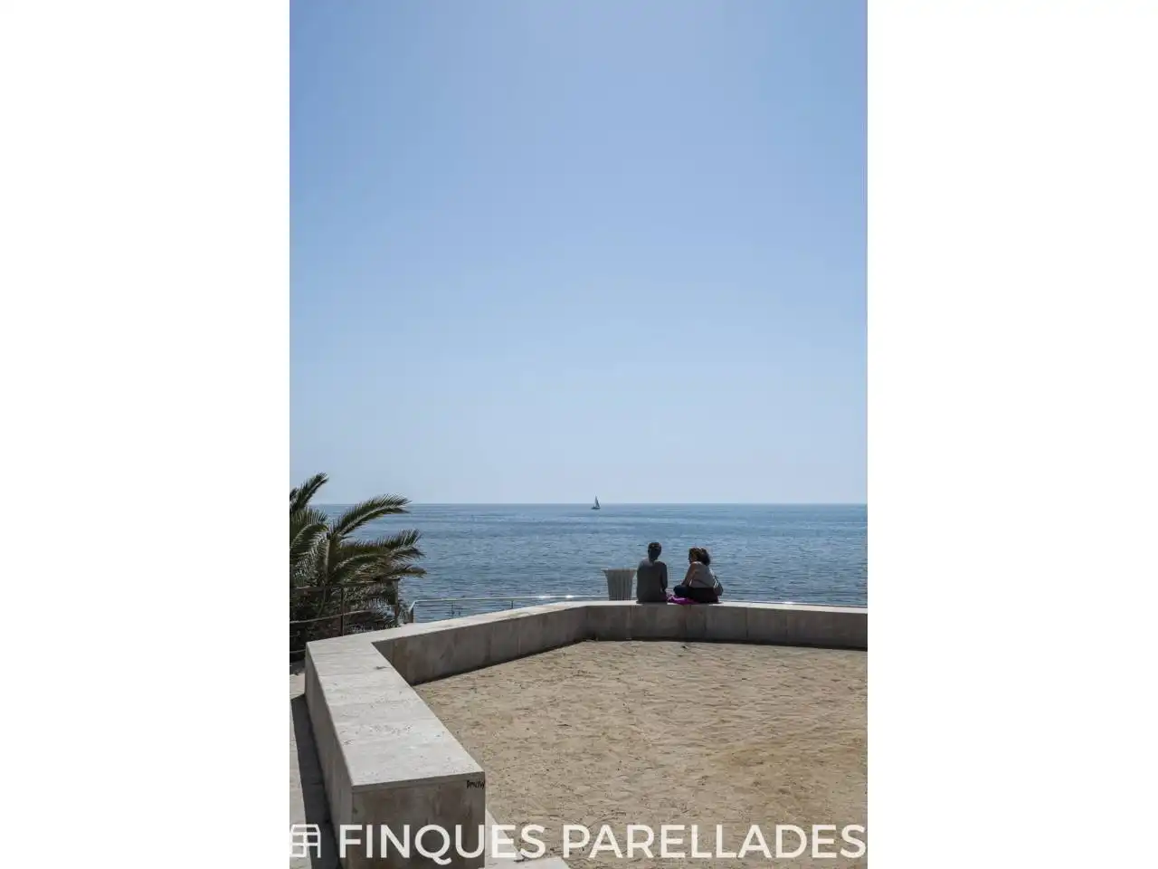 Exterior view of Attic for sale in Sitges  with Air Conditioner, Heating and Parquet flooring