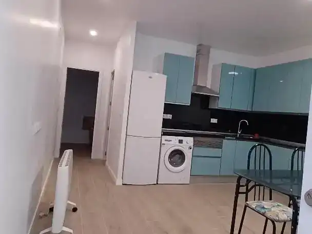 Kitchen of Flat for rent in  Madrid Capital  with Balcony