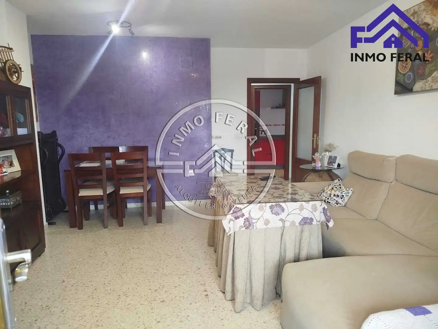Sala de estar de Piso en venta en Écija con Aire acondicionado, Calefacción y Trastero