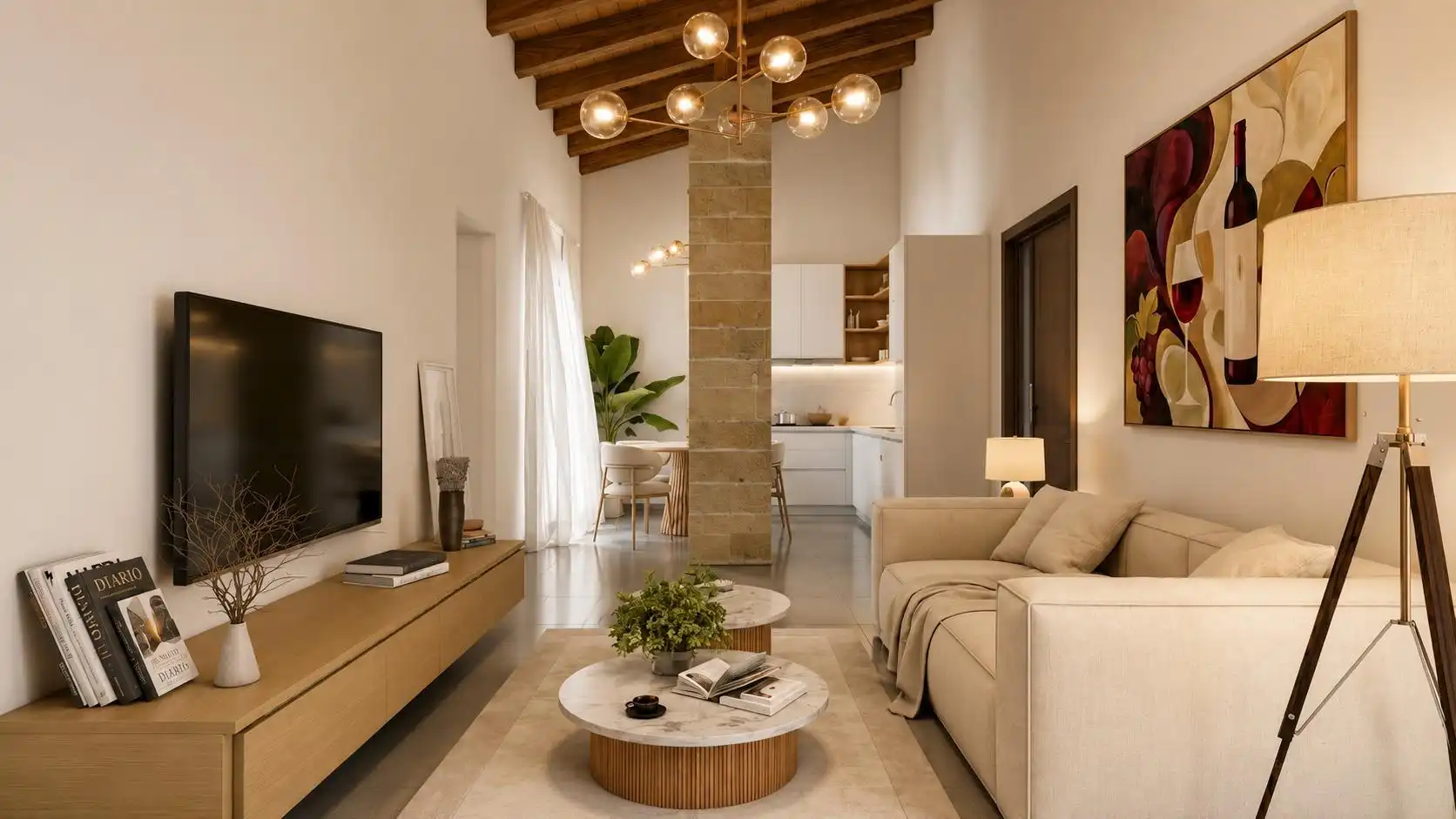 Sala d'estar de Apartament en venda en Jerez de la Frontera