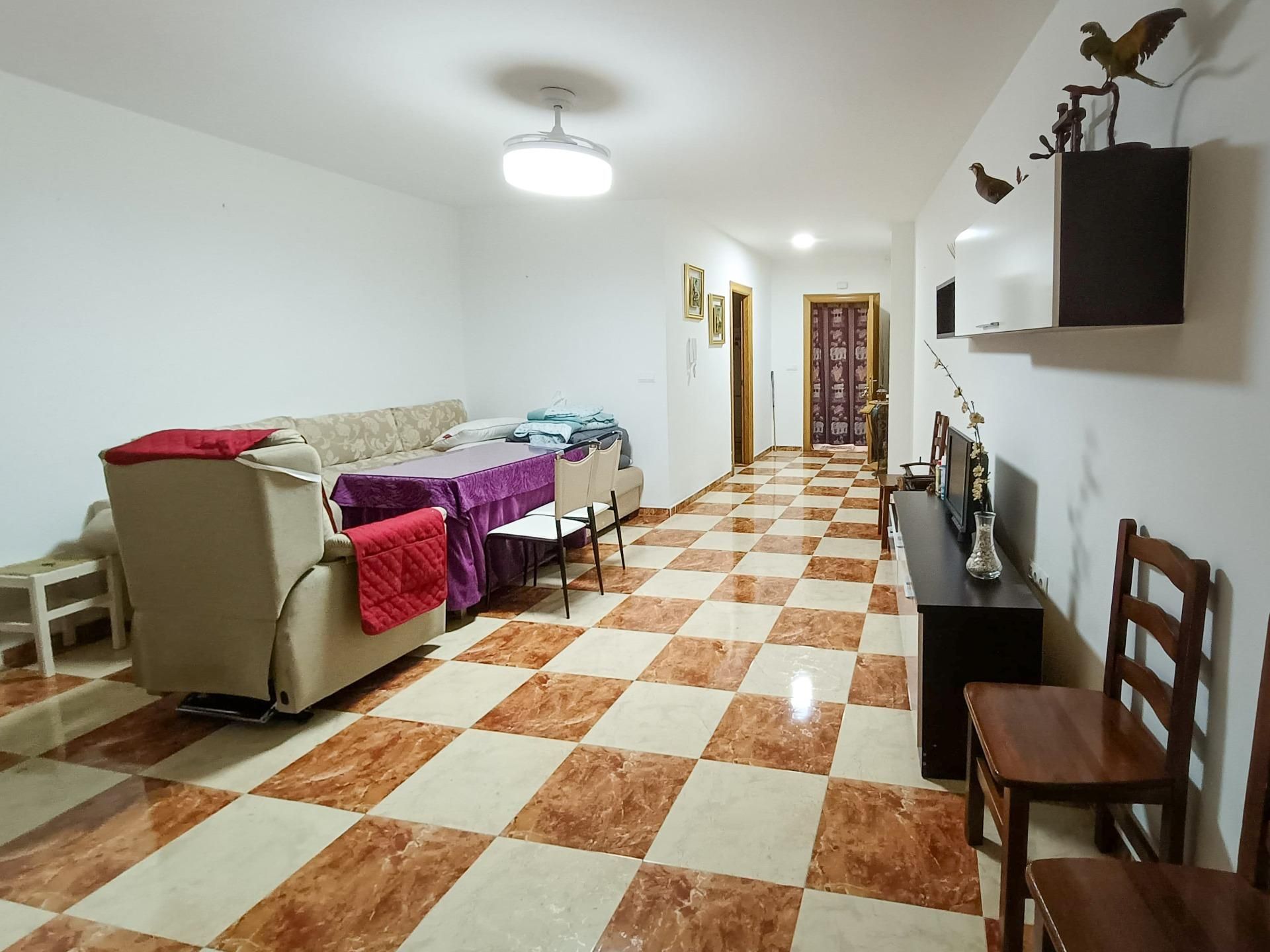 Sala d'estar de Pis en venda en Láchar amb Calefacció, Terrassa i Piscina comunitària